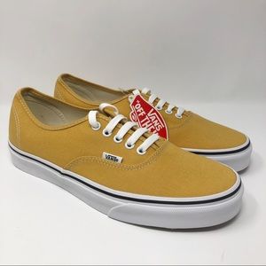 New Vans Authentic Ochre True White